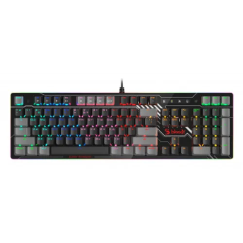 Клавиатура A4Tech Bloody B808N механическая черный/серый USB for gamer LED